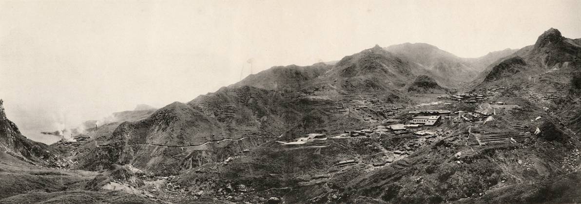1910年代金瓜石鑛山全景