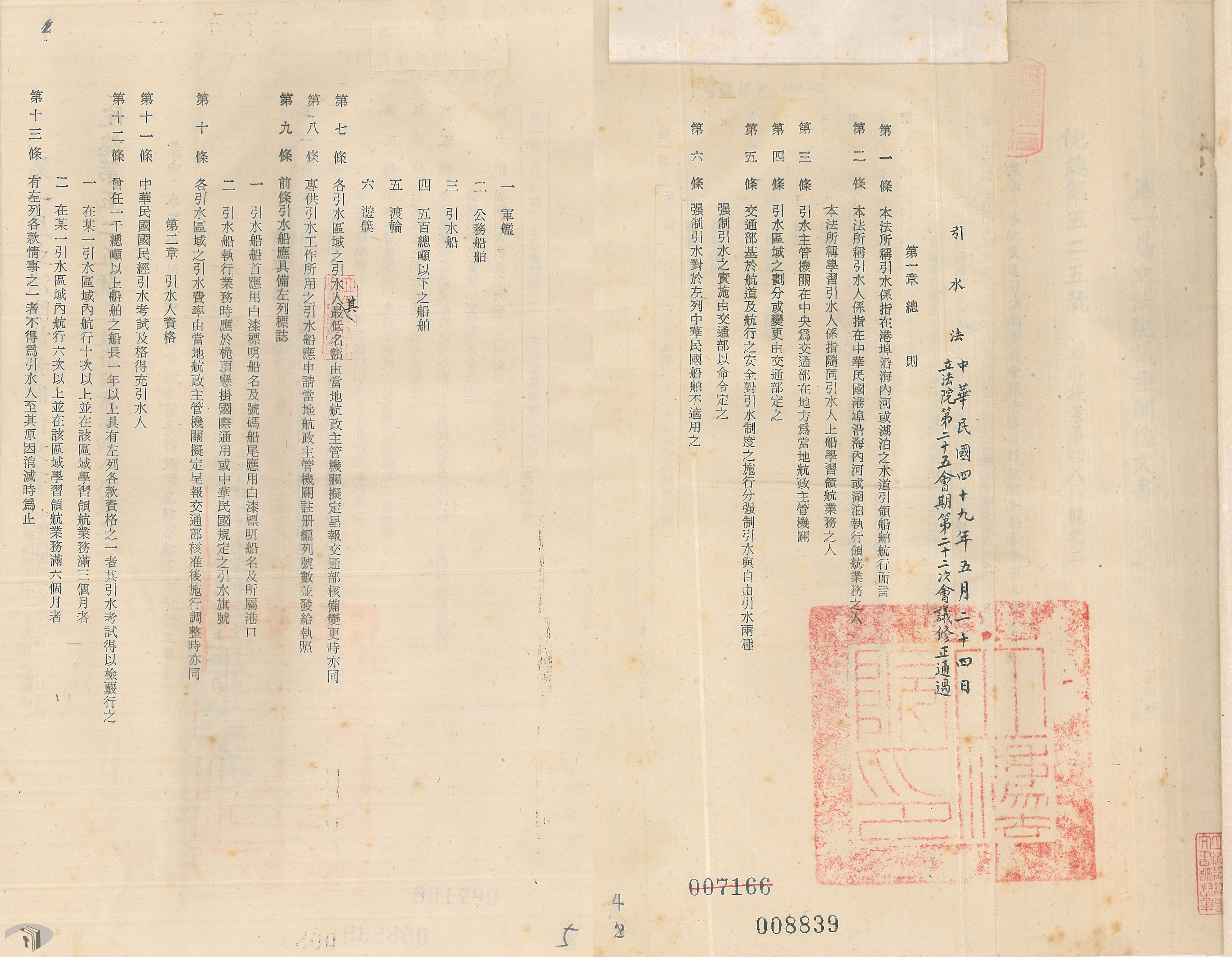 2-2-1-1 1960年修正引水法